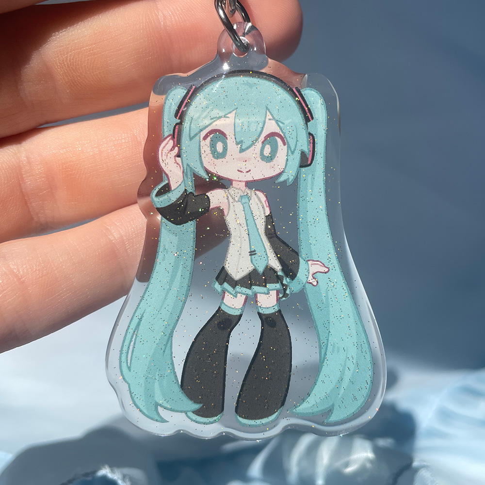 Miku Acrylic Charm