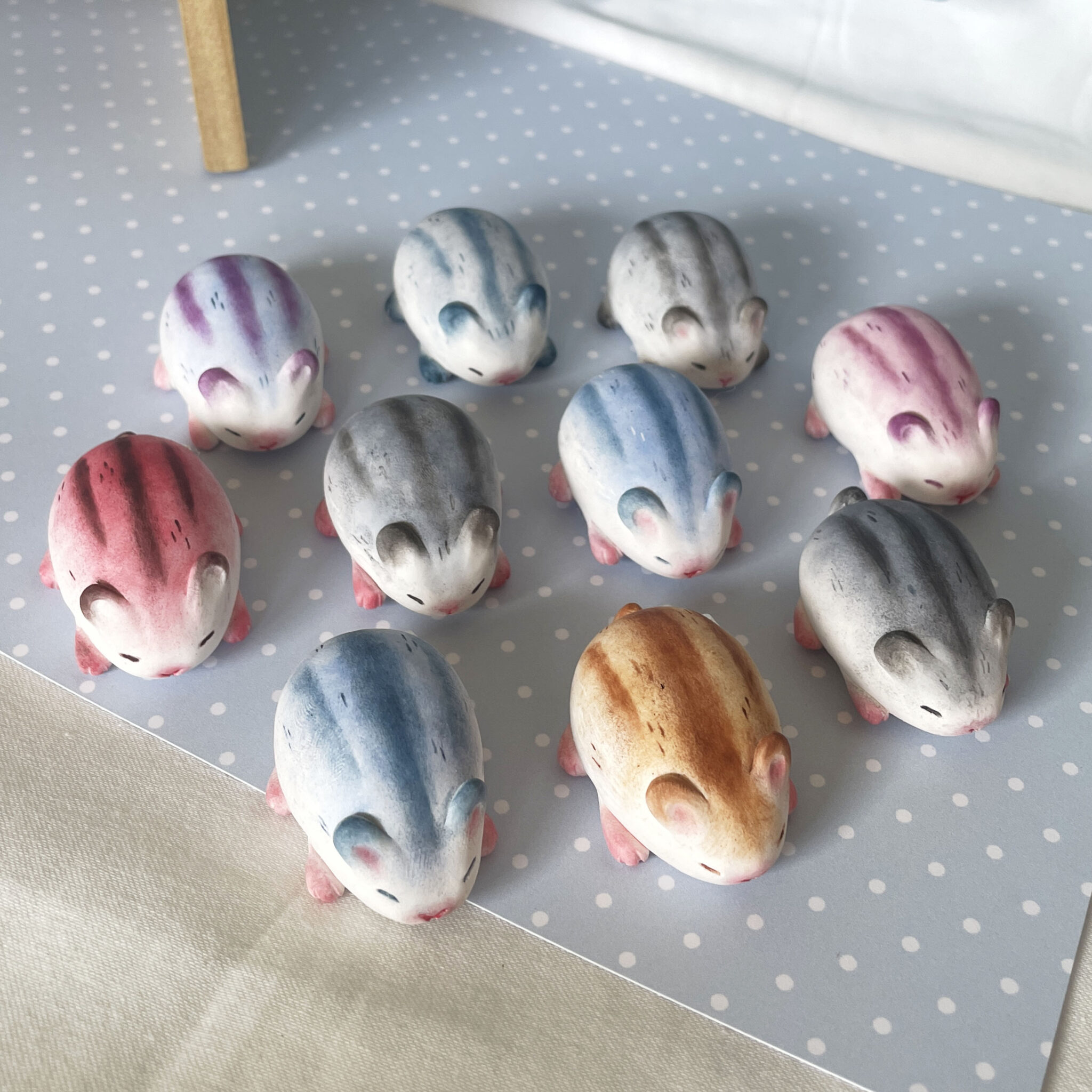 Hamster Desk Buddy & Worry Stone