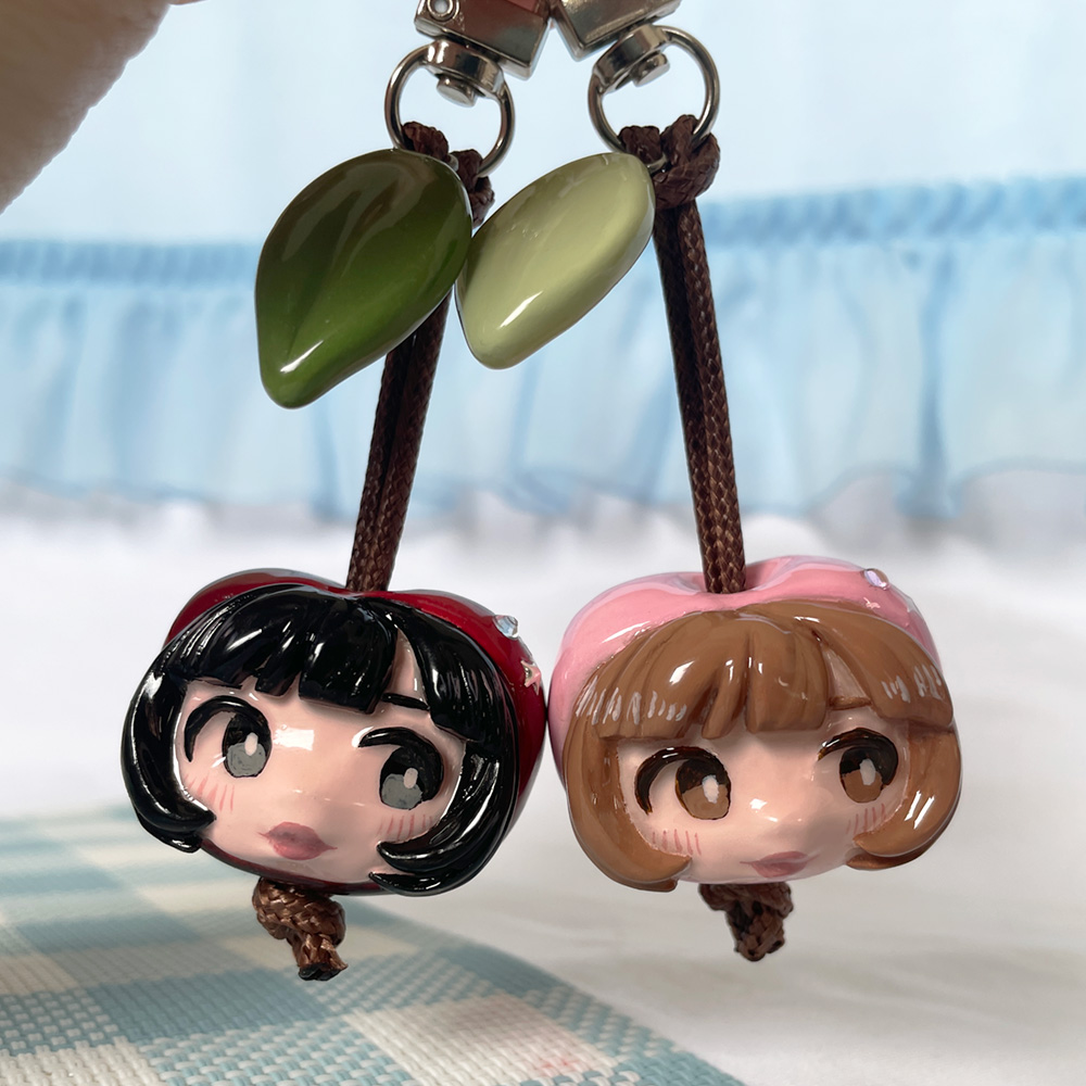 Cherry Girl Bag Charm
